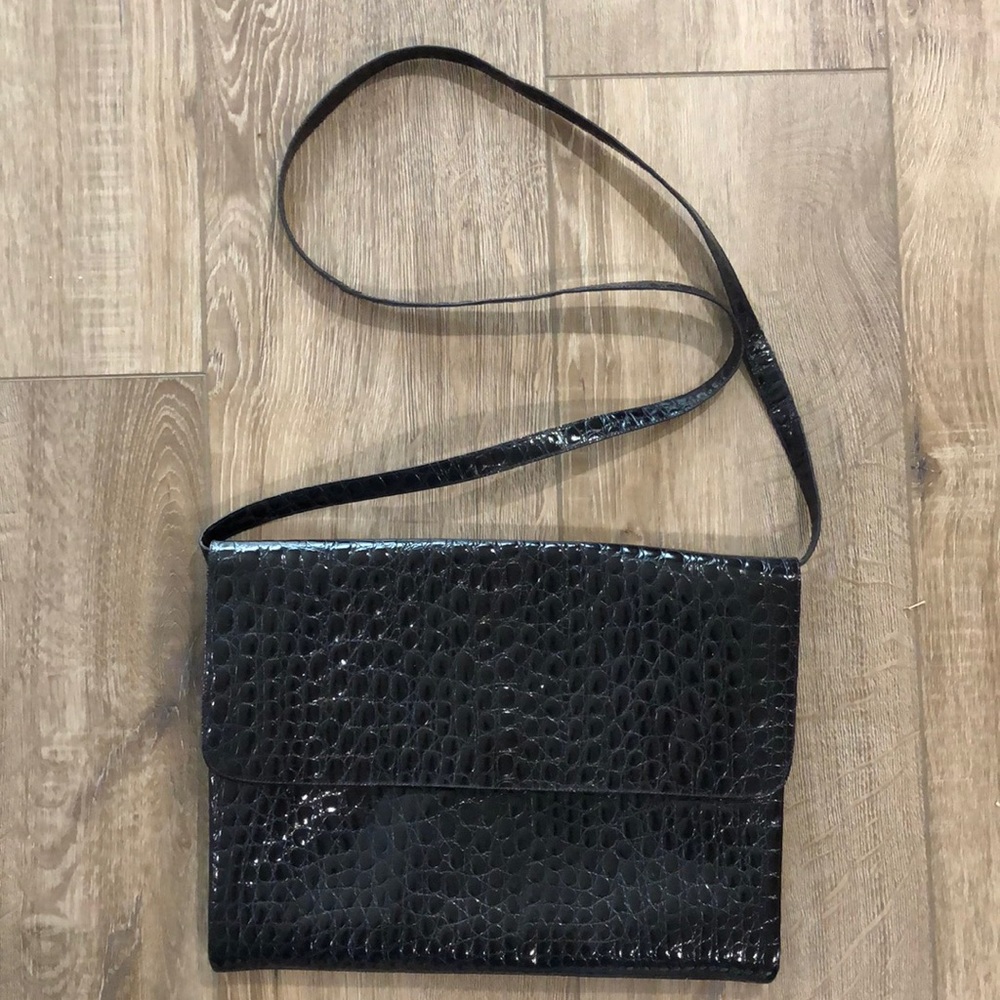 Vintage POLLINI / FIRST LADY BOOTERY  Leather Shoulder Bag / Clutch